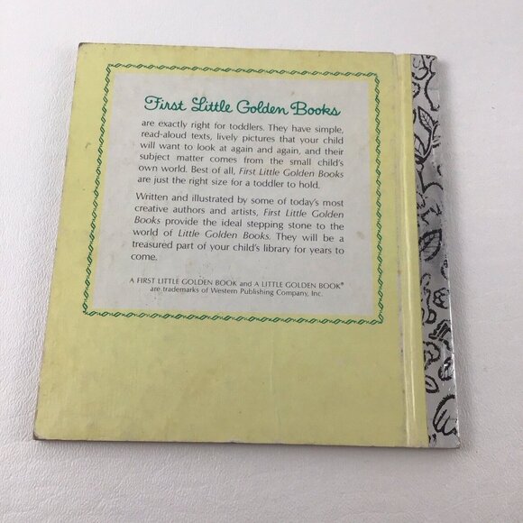 First Little Golden Book Disney Dumbo's Book Of Colors Vintage 1988 Storybook - Picture 3 of 7